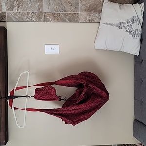 Boho Amerocan Eagle Outfitters crossbody bag and wristlet